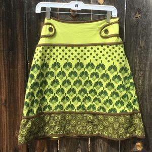 Unique cotton skirt